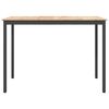 vidaXL Bar Table Natural 150 x 80 x 105 cm Solid Pine Wood