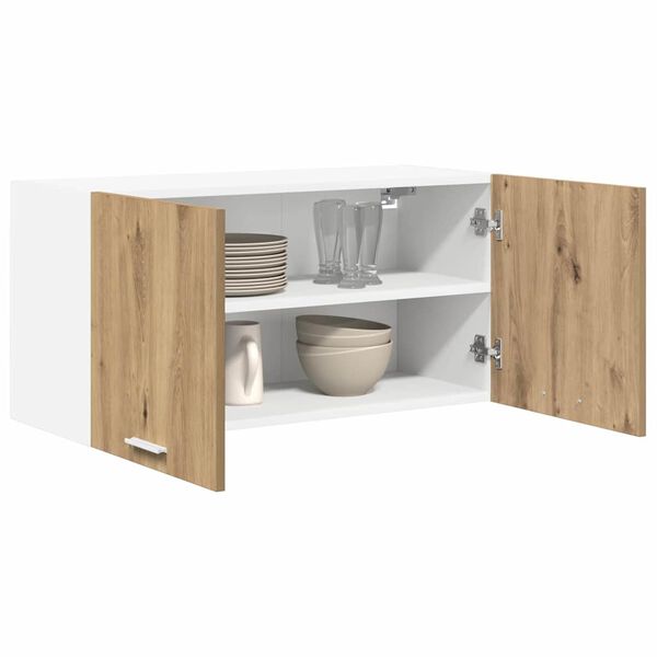 vidaXL Hanging Cabinet Artisan Oak 80 x 31 x 40 cm Engineered Wood