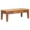 vidaXL Coffee Table Brown 110 x 55 x 40 cm Solid Mango Wood