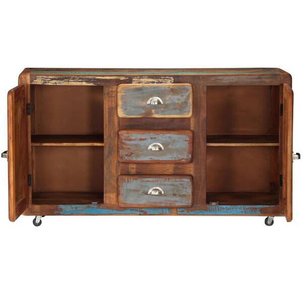 vidaXL Sideboard 150x43x86 cm Solid Reclaimed Wood
