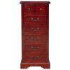 vidaXL Chest of Drawers Brown 45 x 35 x 100.5 cm Solid Mahogany Wood