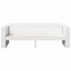 vidaXL Garden Sofa White 185.5 x 60 x 62 cm Solid Pine Wood