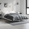 vidaXL Bed Frame without Mattress Concrete Grey 120x190 cm Small Double