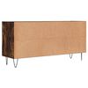vidaXL TV Cabinet Smoked Oak 103.5x30x50 cm Engineered Wood