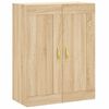 vidaXL Highboard Sonoma Oak 69.5x34x180 cm Engineered Wood