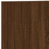 vidaXL 5 Piece TV Wall Units Brown Oak Engineered Wood