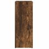 vidaXL Umbrella Stand Smoked Oak 25 x 24.5 x 64 cm Engineered Wood