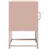 vidaXL Bedside Cabinet Pink 36x39x60.5 cm Cold-rolled Steel