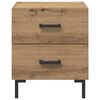 vidaXL Bedside Cabinet Artisan Oak 40 x 35 x 47.5 cm Engineered Wood