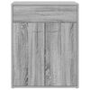 vidaXL Sideboard Grey Sonoma 60x30x75 cm Engineered Wood