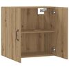 vidaXL Wall Cabinet Artisan Oak 60x31x60 cm Engineered Wood