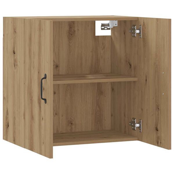 vidaXL Wall Cabinet Artisan Oak 60x31x60 cm Engineered Wood