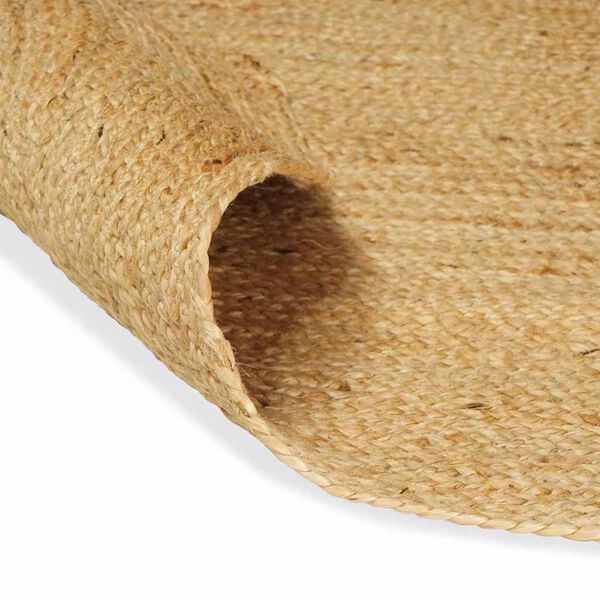 vidaXL Area Rugs Oval Natural 122 x 183 cm Jute