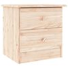 vidaXL Bedside Cabinet "ALTA" 41x35x41 cm Solid Wood Pine