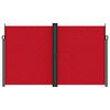 vidaXL Retractable Side Awning Red 200x600 cm