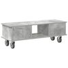 vidaXL TV Stand Concrete Grey 100 x 35 x 35 cm Engineered Wood