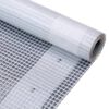 vidaXL Leno Tarpaulin 260 g/m&sup2; 3x3 m White
