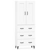 vidaXL Highboard White Engineered Wood