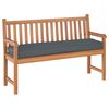vidaXL Pallet Cushion for Bench Anthracite 150 x 40 x 8 cm