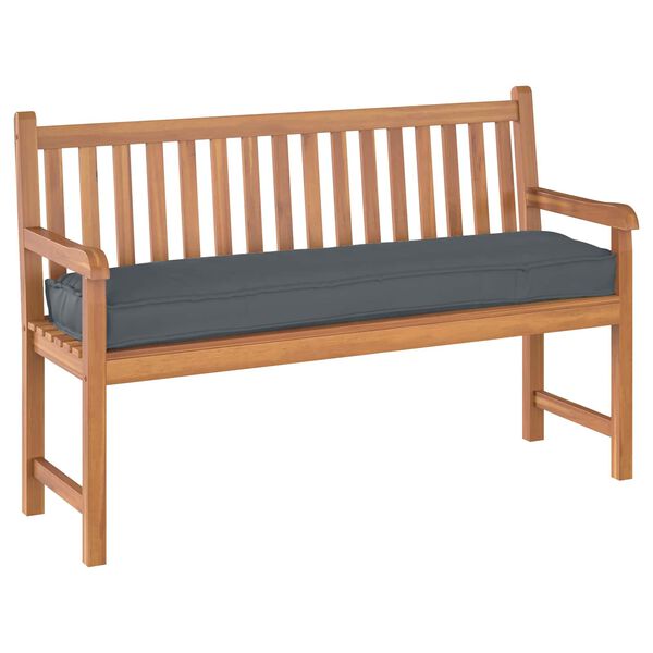 vidaXL Pallet Cushion for Bench Anthracite 150 x 40 x 8 cm
