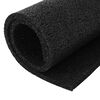 vidaXL Anti-vibration Washing Machine Mat Black 60x60x0.6 cm