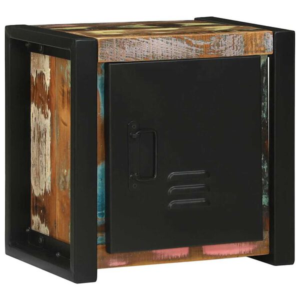 vidaXL Bathroom Cabinet Brown 40 x 30 x 40 cm Solid Reclaim wood