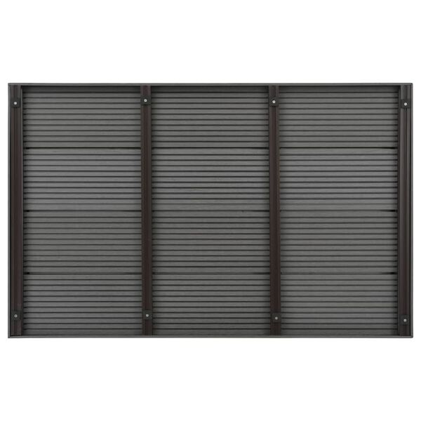 vidaXL Floor Element for Solar Shower Pool Ladder WPC