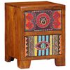 vidaXL Bedside Cabinet 2 pcs 35x35x45 cm Solid Wood Acacia
