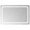 vidaXL LED Bathroom Mirror 90x60 cm