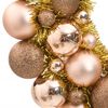 vidaXL Christmas Wreath Rose Gold 45 cm Polystyrene