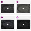vidaXL Sink Black 50x35x10 cm Marble