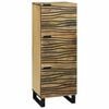 vidaXL Highboard Brown 40 x 33 x 110 cm Solid mango wood