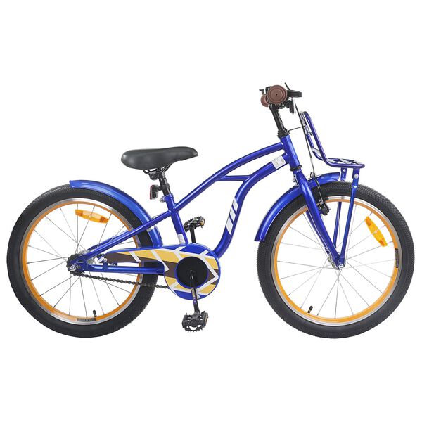 vidaXL Kids Bike 20'' for 6-11 Years Old Dark Blue