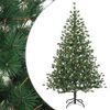 vidaXL Artificial Hinged Christmas Tree 150 cm 150 LEDs Warm White
