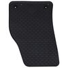 vidaXL Car Mat 4 pcs Black suitable for AUDI Q2 Rubber