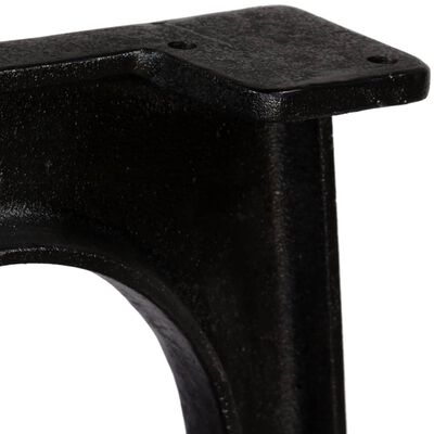 vidaXL Coffee Table Legs 2 pcs with Arched Base A-Frame Cast Iron