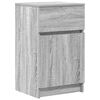 vidaXL Bedside Cabinets 2 pcs Grey Sonoma 39x35x65 cm Engineered Wood