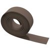 vidaXL Garden Edgings 3 pcs Brown 10 m 20 cm Polyethylene