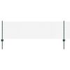 vidaXL Welded Wire Fence with Posts 50 x 0.6 m PVC-Coated Steel Green