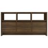 vidaXL TV Cabinet Brown Oak 102x37.5x52.5 cm Engineered Wood