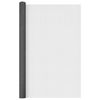 vidaXL Mesh Screen Fiberglass 80x500 cm Black