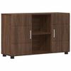 vidaXL Sideboard Brown Oak 88.5 x 30.5 x 55.5 cm Engineered Wood