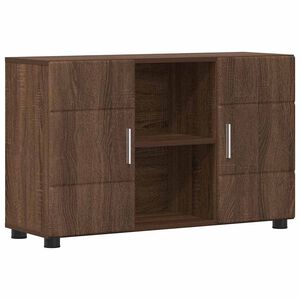 vidaXL Sideboard Brown Oak 88.5 x 30.5 x 55.5 cm Engineered Wood