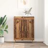 vidaXL Sideboard Old Wood 69.5 x 34 x 90 cm Engineered Wood and Iron