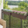 vidaXL Railing Metal