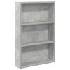 vidaXL Bathroom Wall Cabinet Concrete Grey 40 x 10 x 60.5 cm