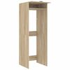 vidaXL Wash Machine Cabinet Sonoma 67.5 x 68 x 200 cm Engineered wood