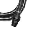 vidaXL Suction Hose with Connectors 4 m 22 mm Black