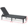 Keter Sunlounger Jaipur Graphite 235162
