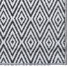 vidaXL Outdoor Carpet ARAKIL White and Black 80x150 cm PP